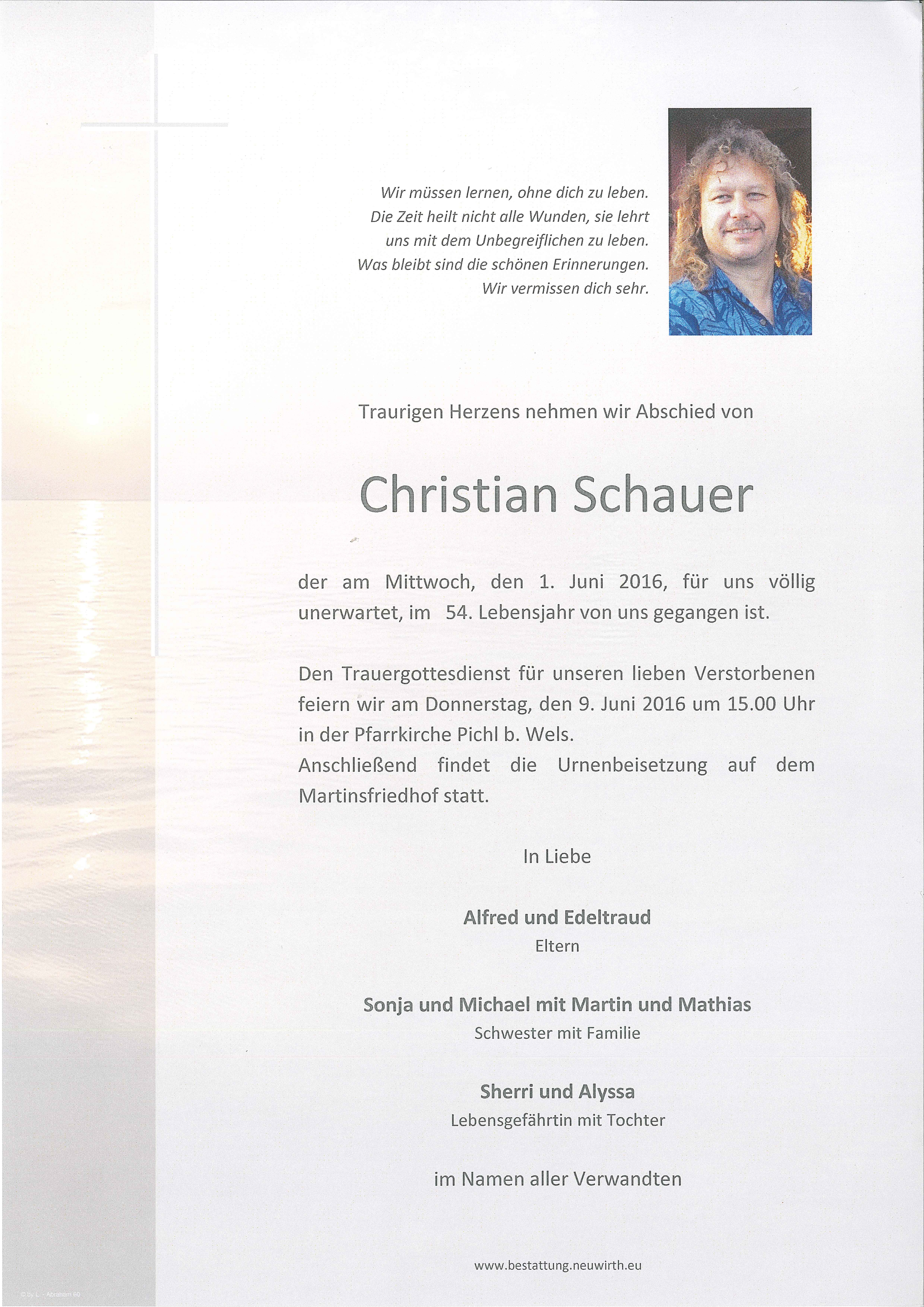 Christian Schauer (deutsch)