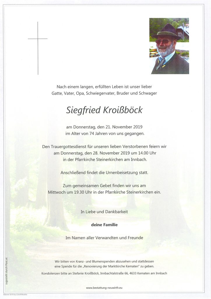 Siegfried Kroißböck