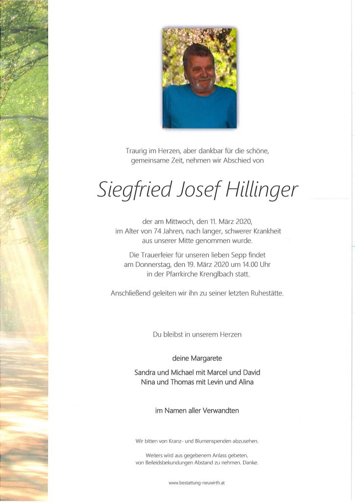 Siegfried Josef Hillinger