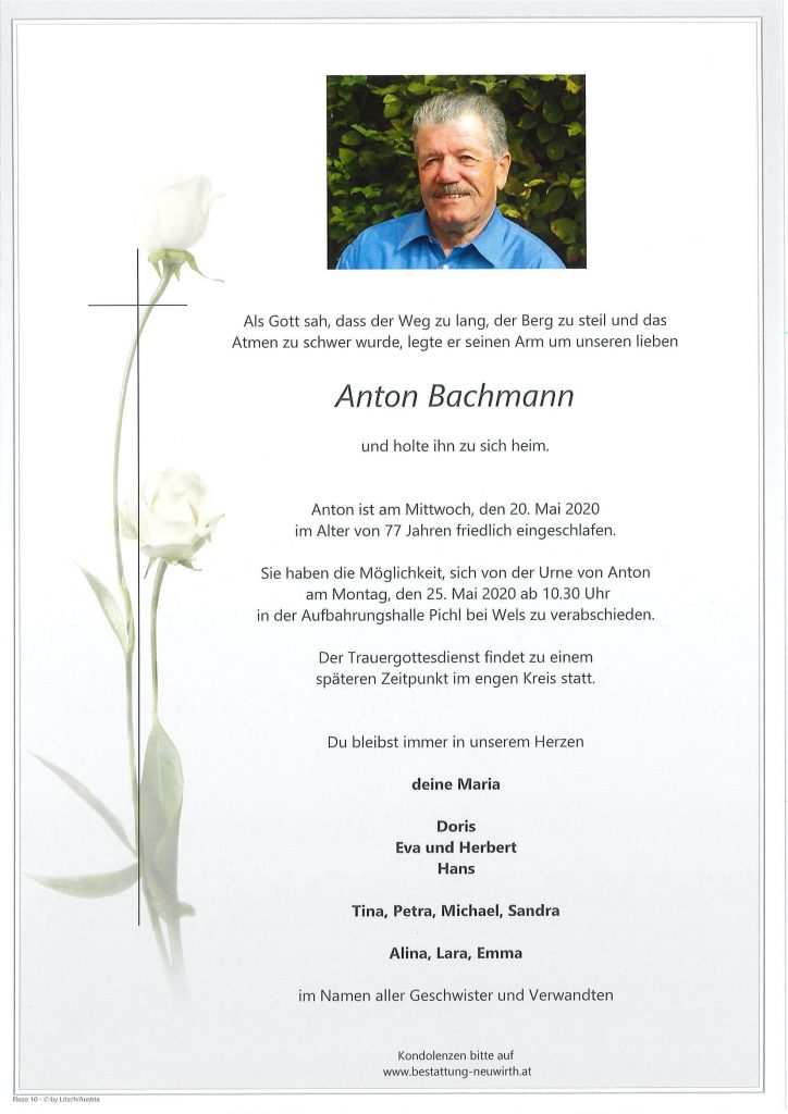 Anton Bachmann
