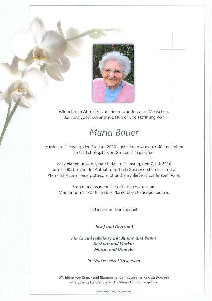 Maria Bauer
