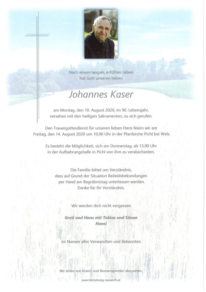 Johannes Kaser