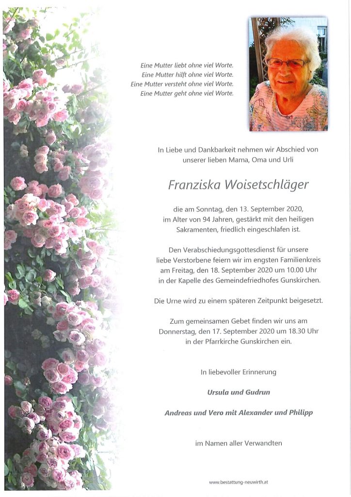 Franziska Woisetschläger