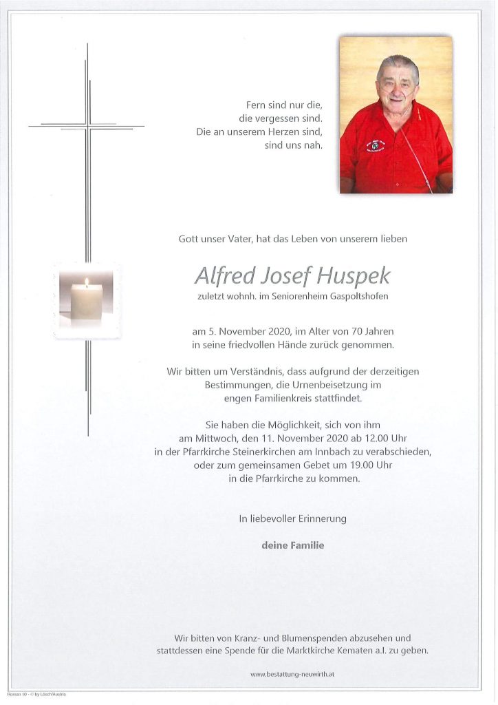 Alfred Josef Huspek