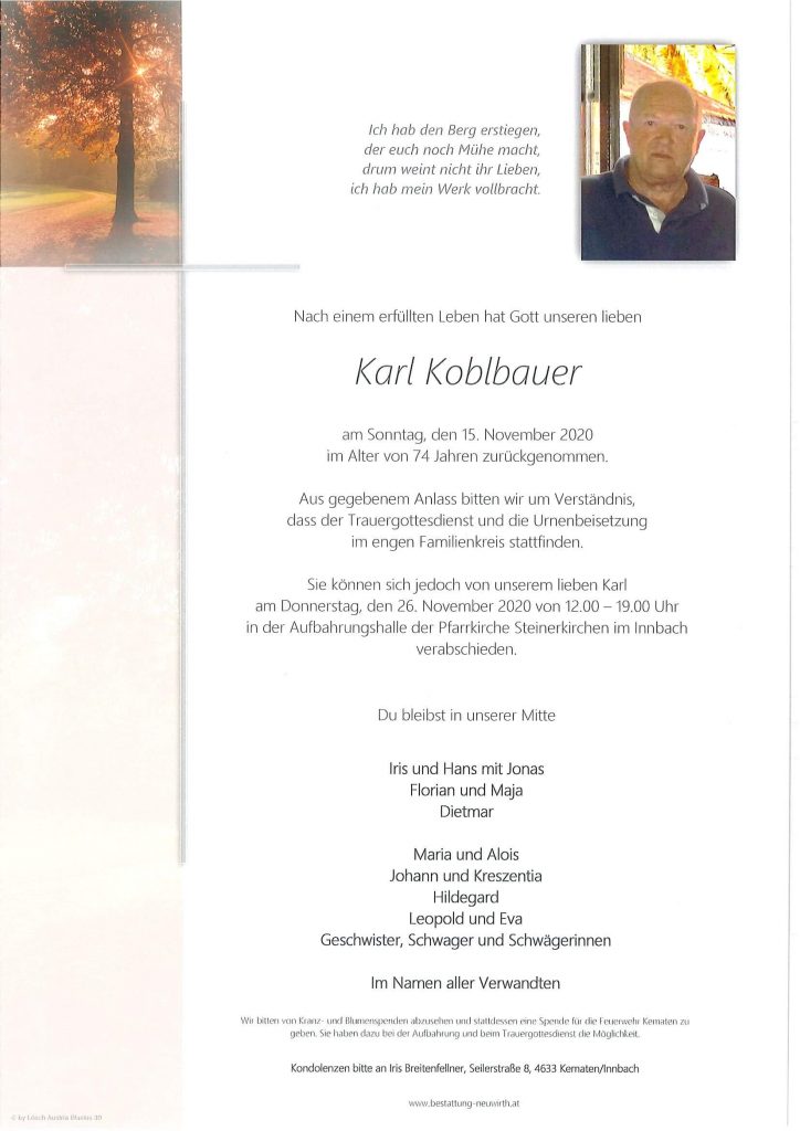 Karl Koblbauer