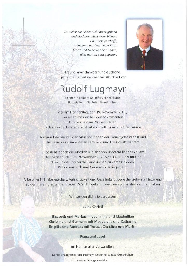 Rudolf Lugmayr