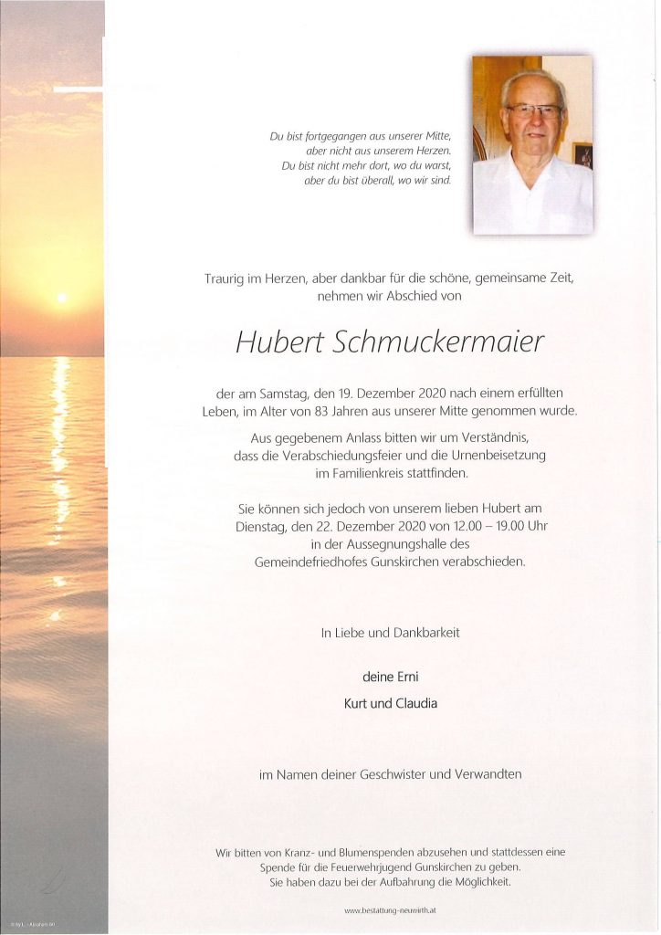 Hubert Schmuckermaier