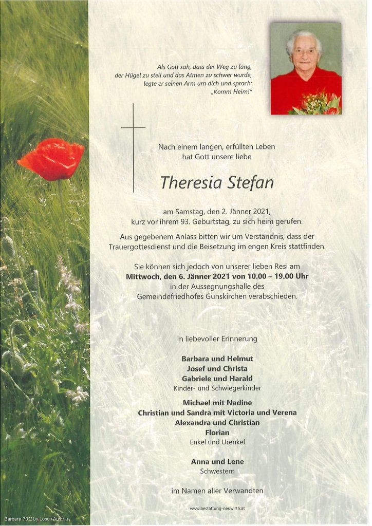 Theresia Stefan