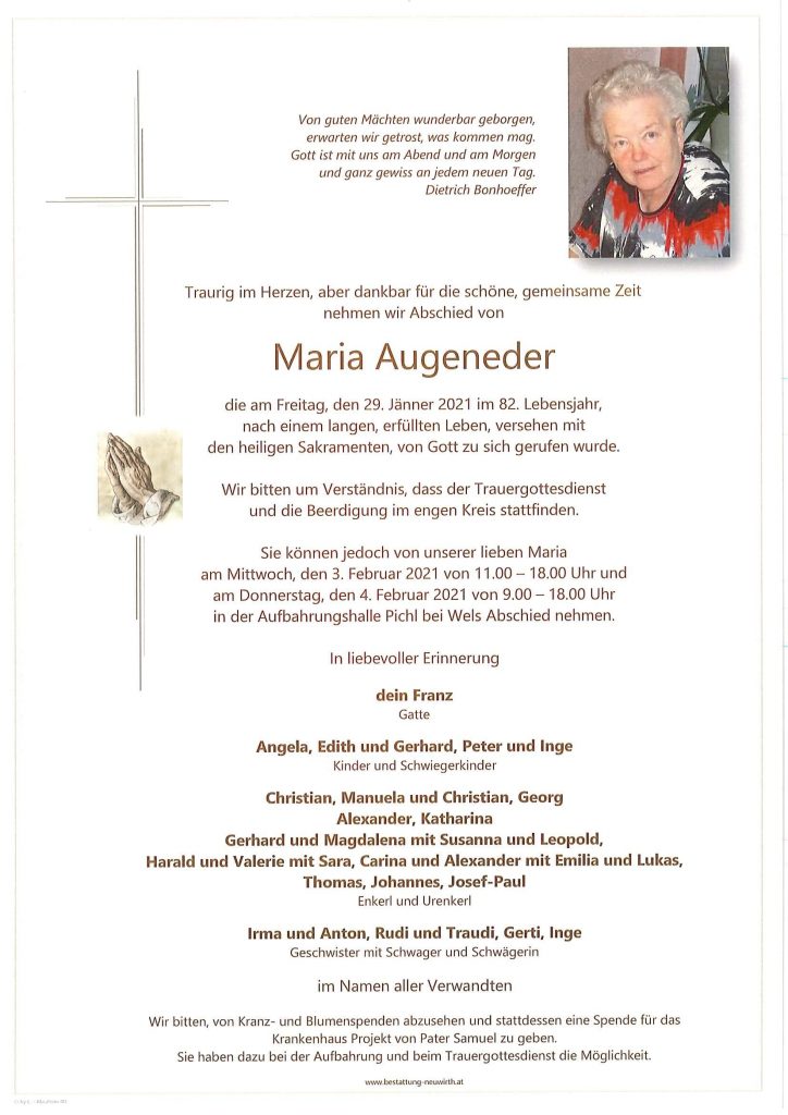 Maria Augeneder