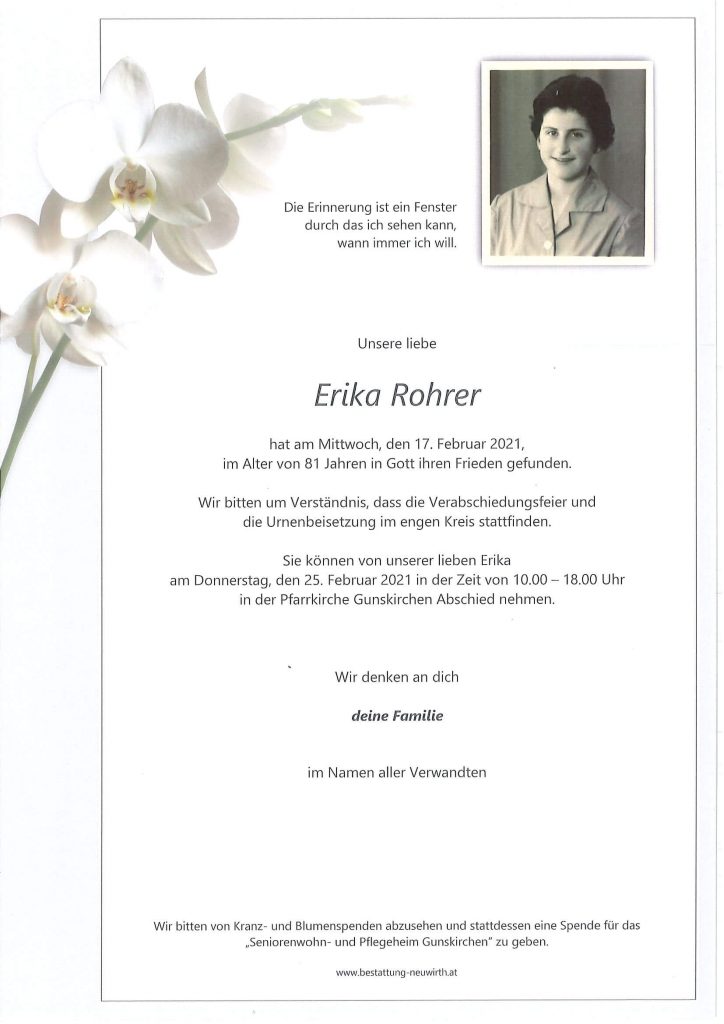 Erika Rohrer