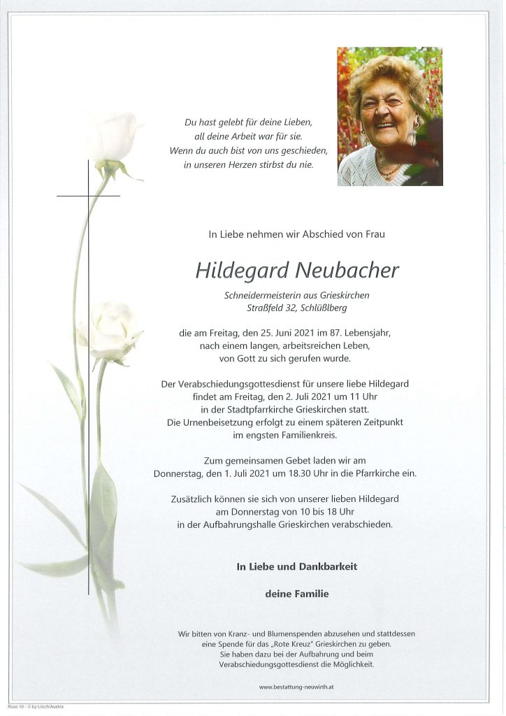 Hildegard Neubacher