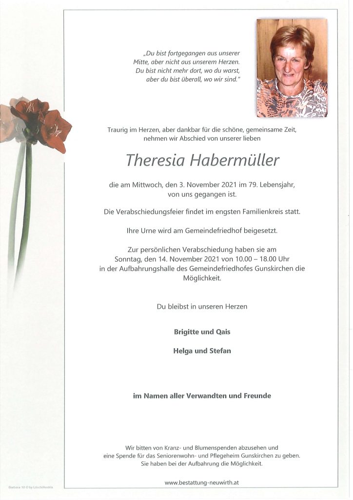 Theresia Habermüller