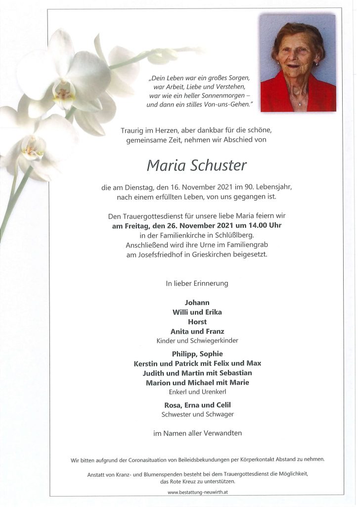 Maria Schuster