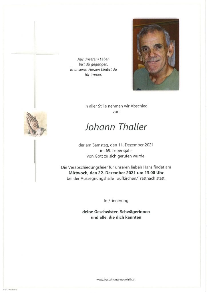 Johann Thaller