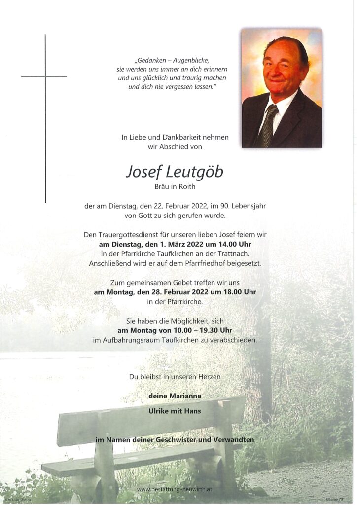 Josef Leutgöb