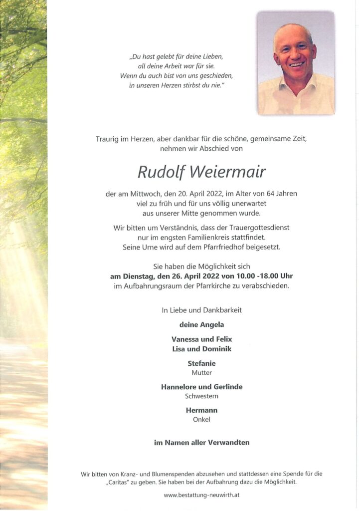 Rudolf Weiermair
