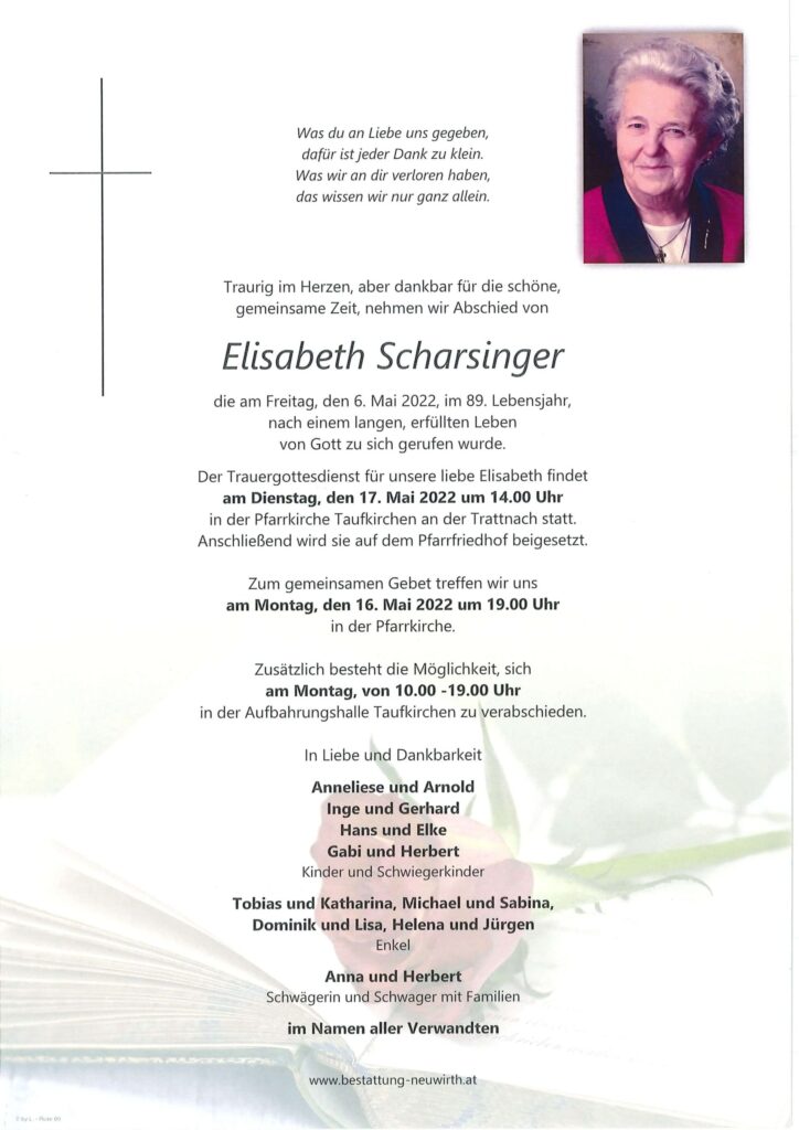 Elisabeth Scharsinger