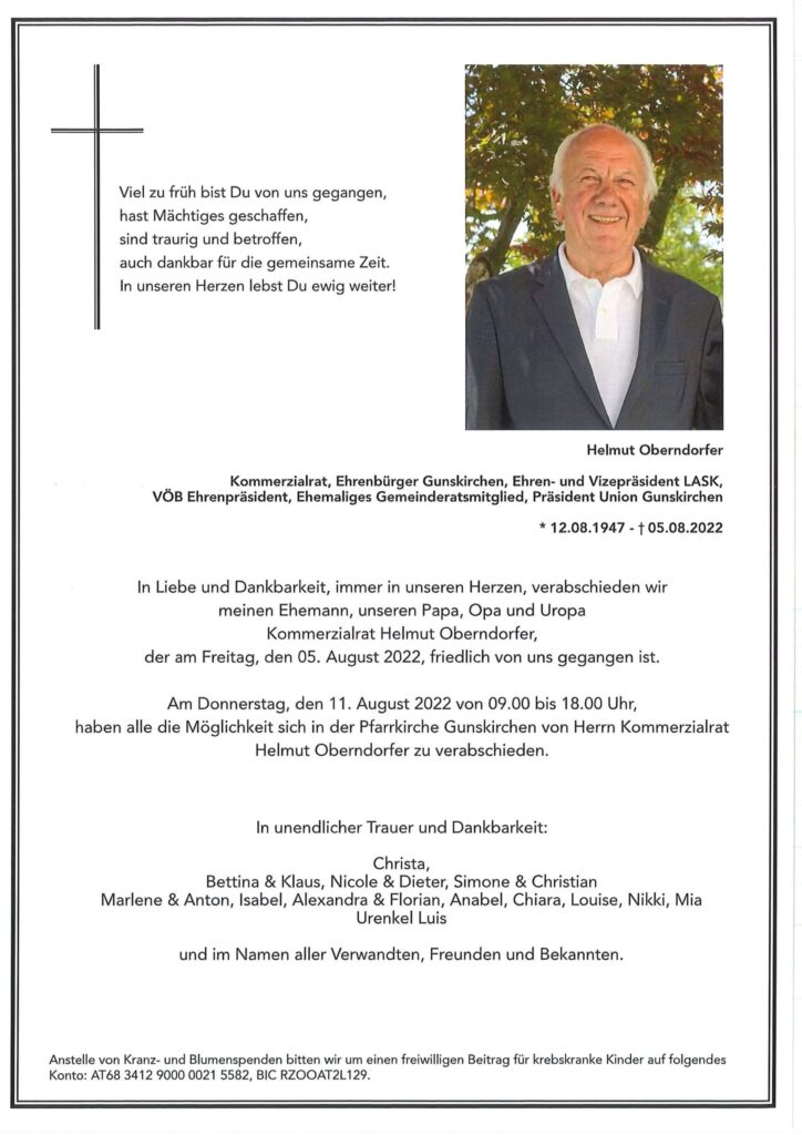 KR Helmut Oberndorfer