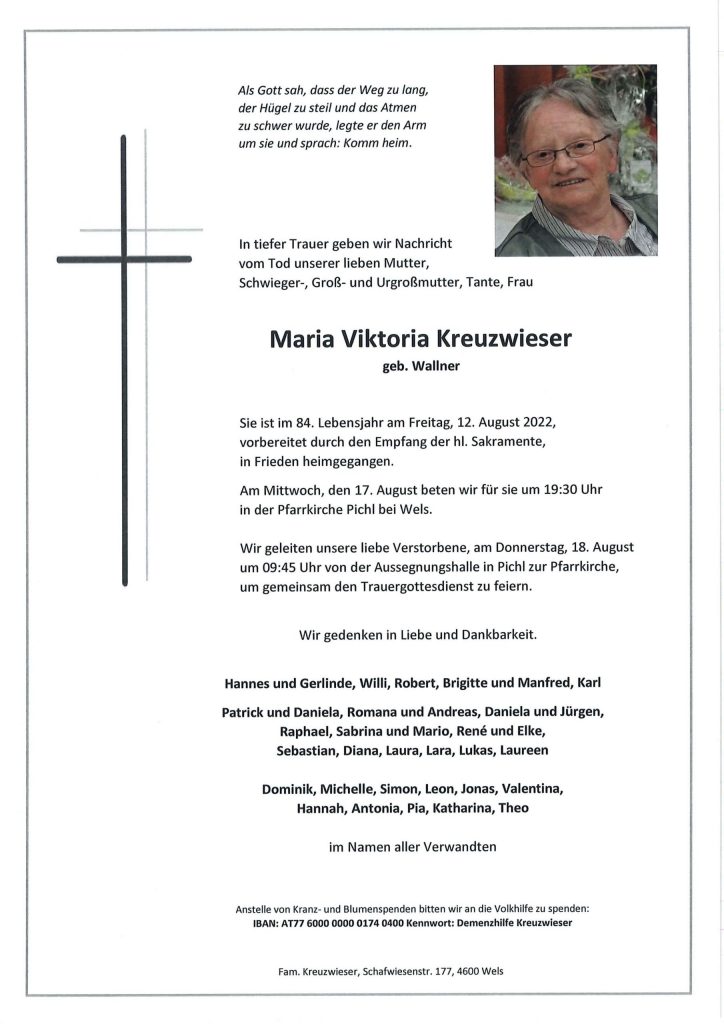Maria Viktoria Kreuzwieser