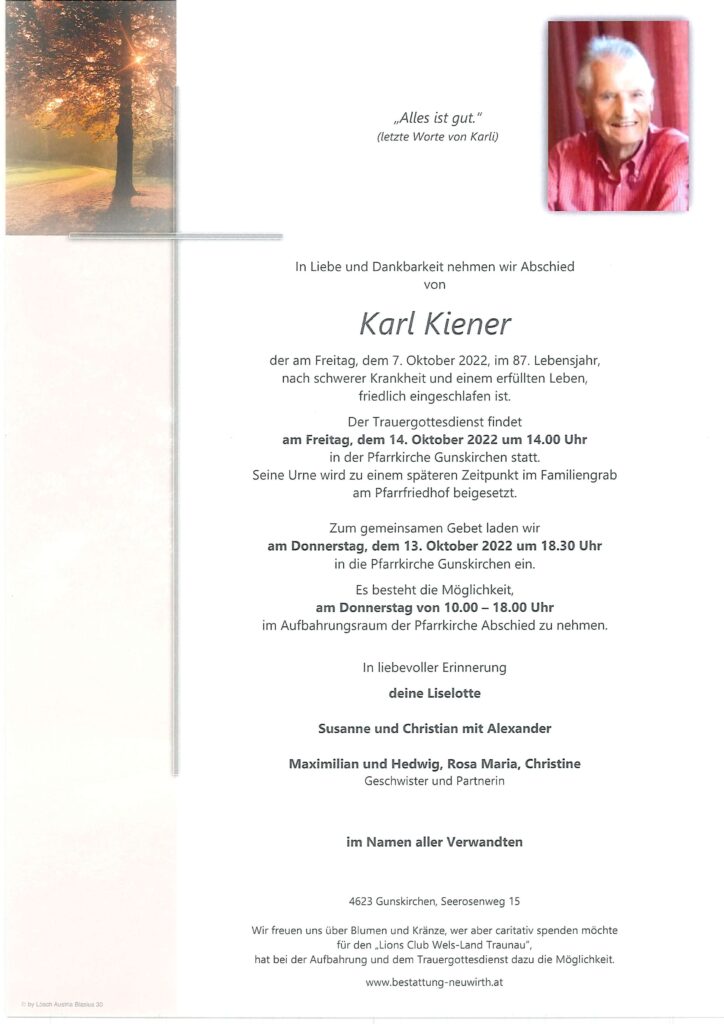 Karl Kiener