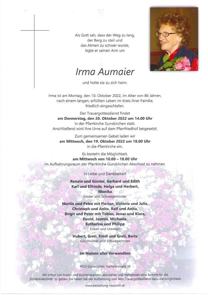 Irma Aumaier