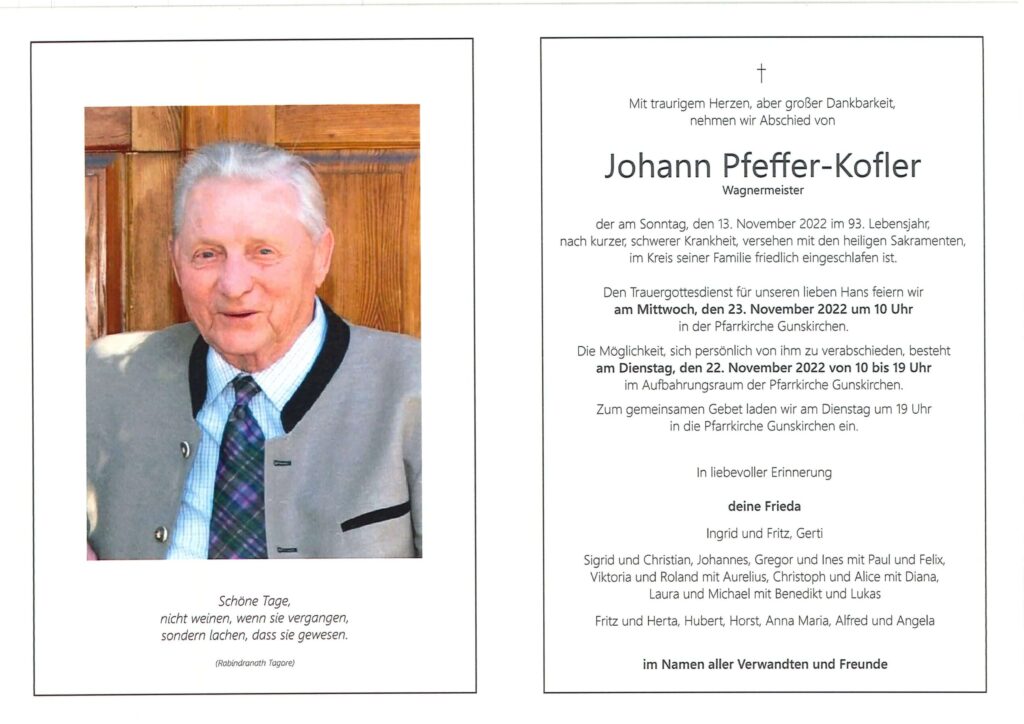 Johann Pfeffer-Kofler
