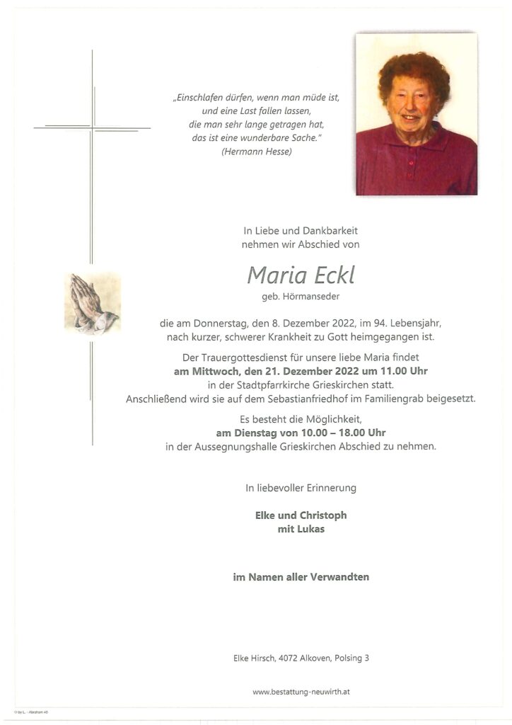 Maria Eckl