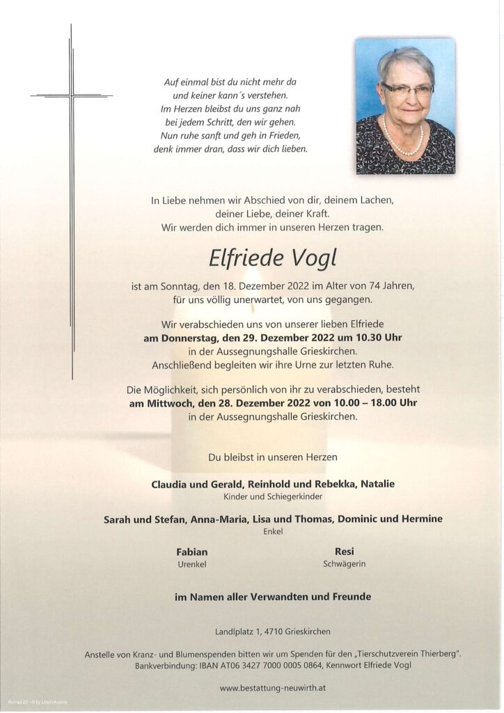 Elfriede Vogl