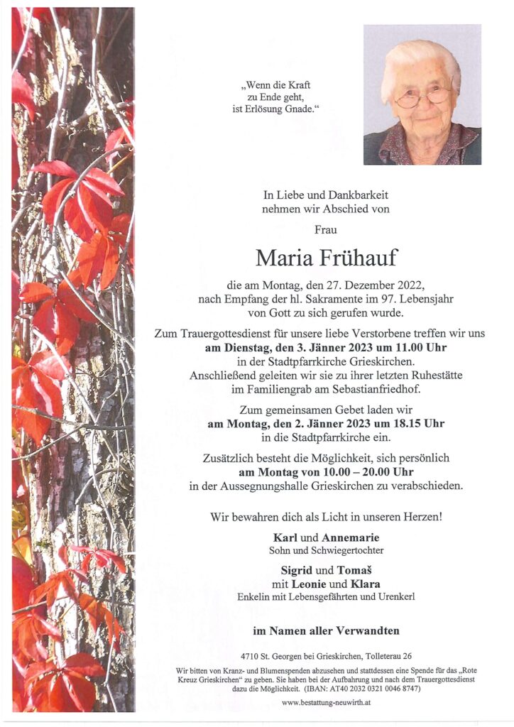 Maria Frühauf