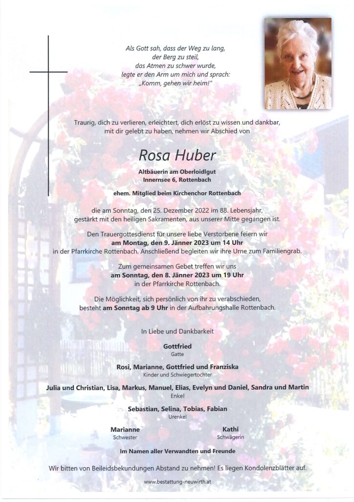 Rosa Huber