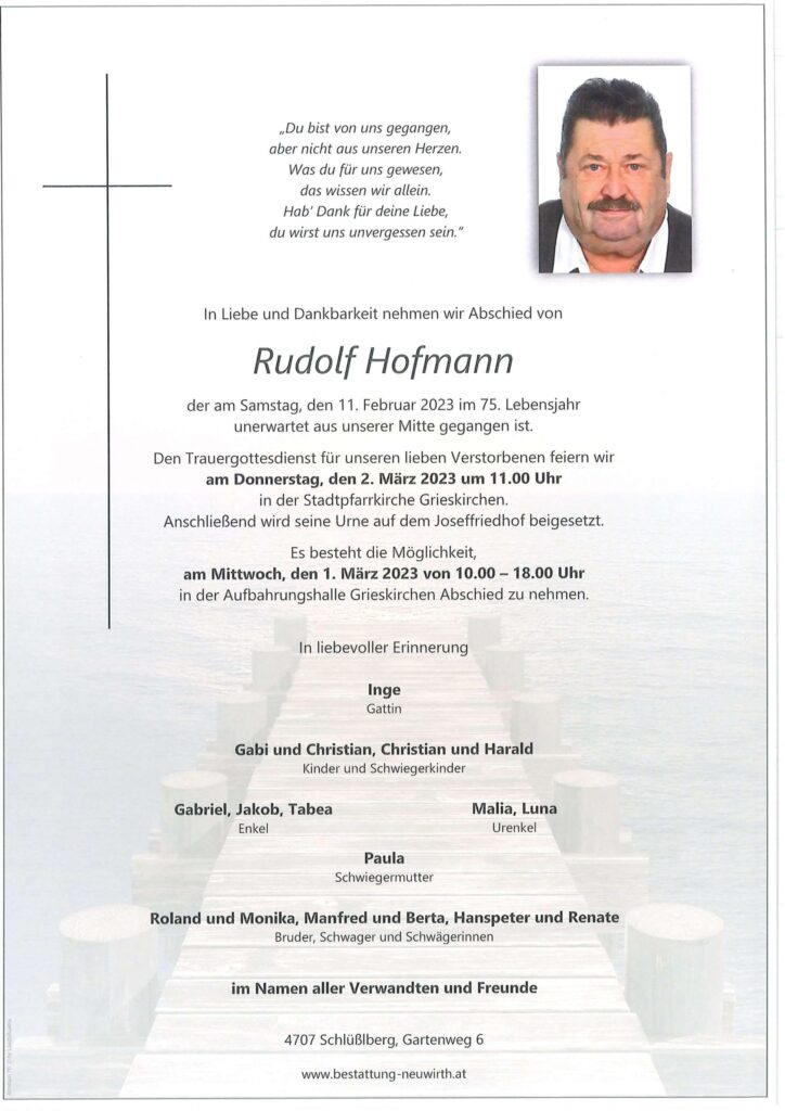 Rudolf Hofmann