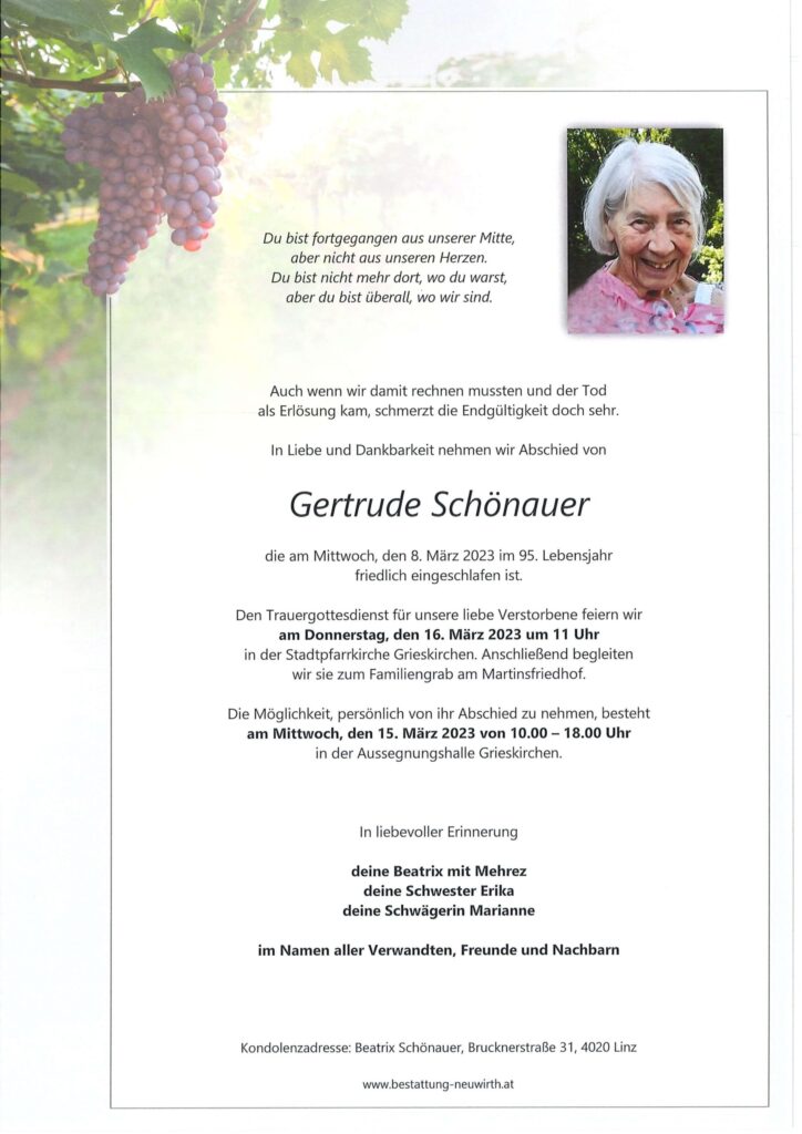 Gertrude Schönauer