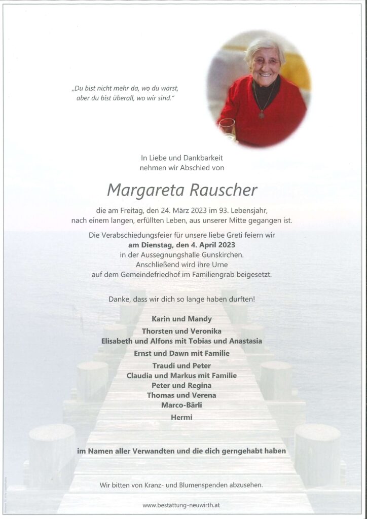 Margareta Rauscher