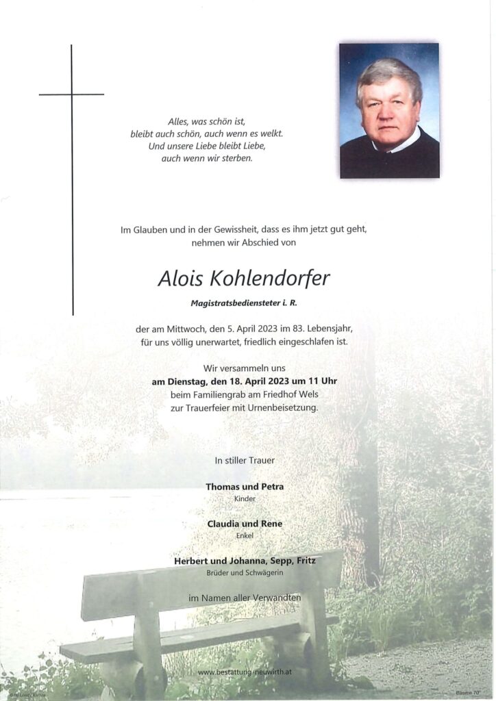Alois Kohlendorfer