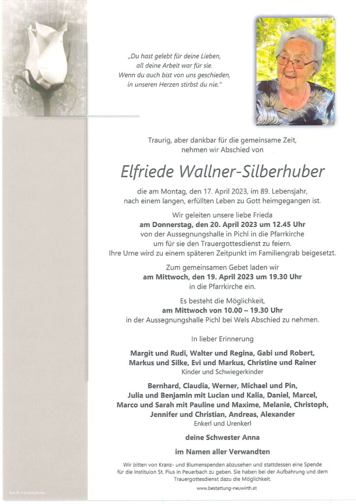 Elfriede Wallner-Silberhuber