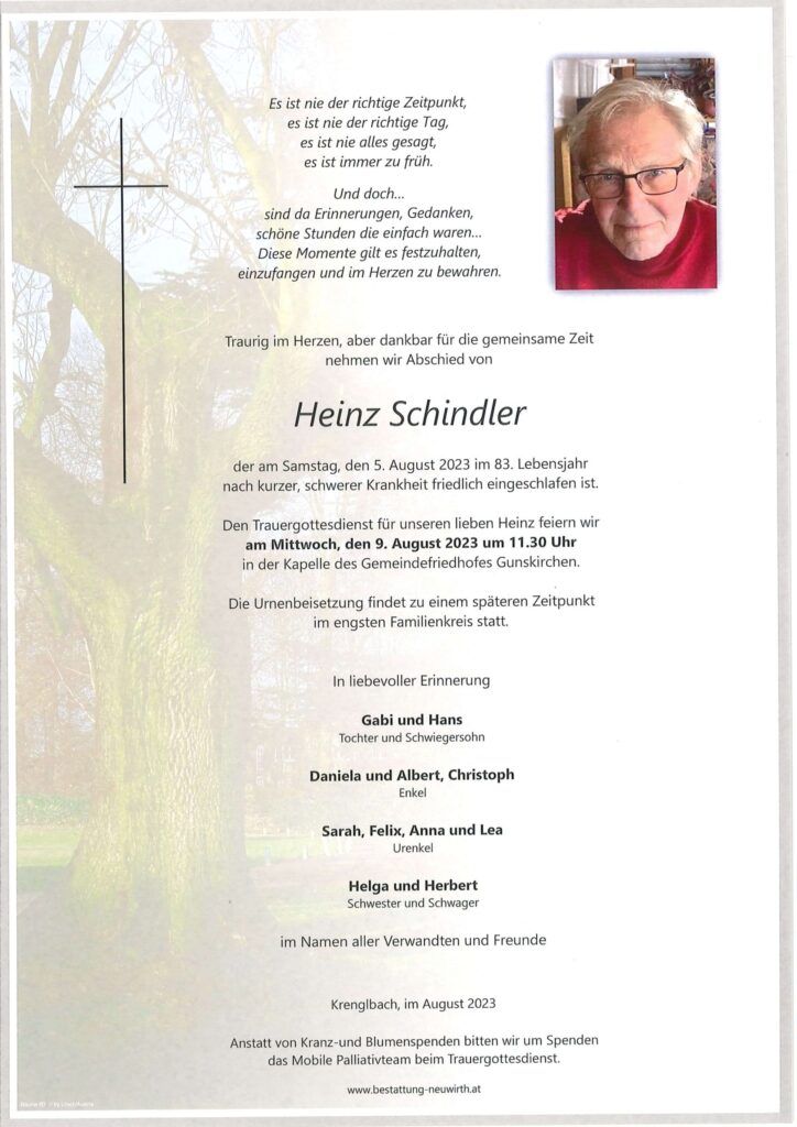 Heinz Schindler