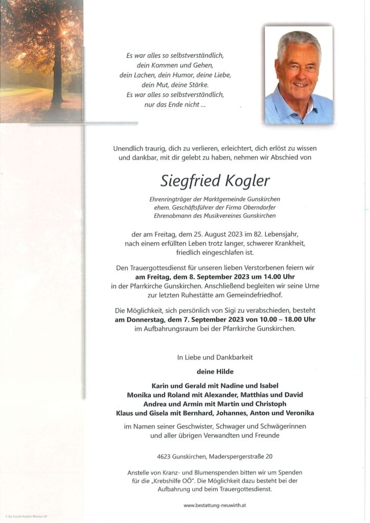 Siegfried Kogler