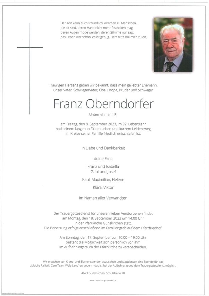 Franz Oberndorfer