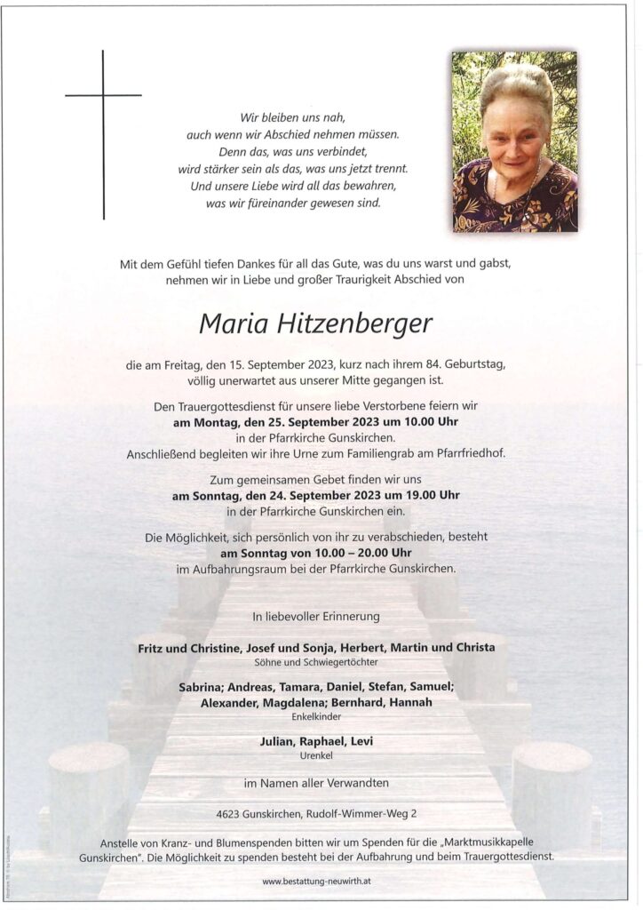 Maria Hitzenberger