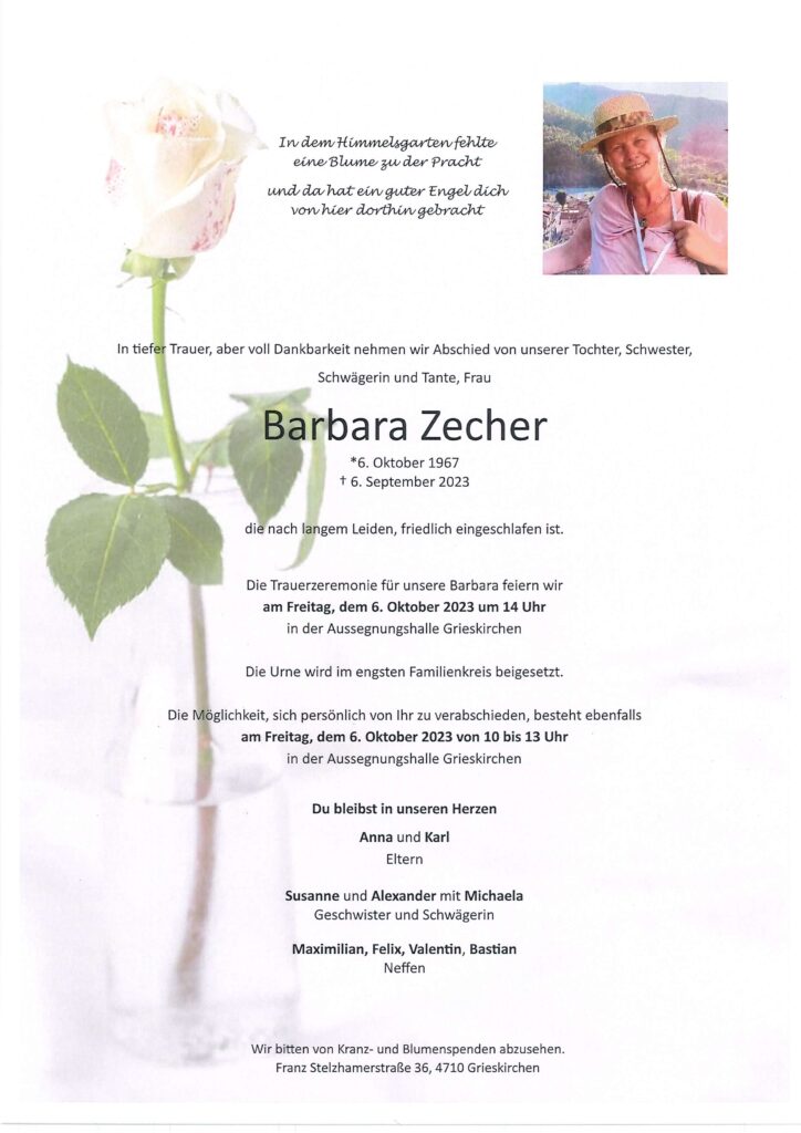 Barbara Zecher