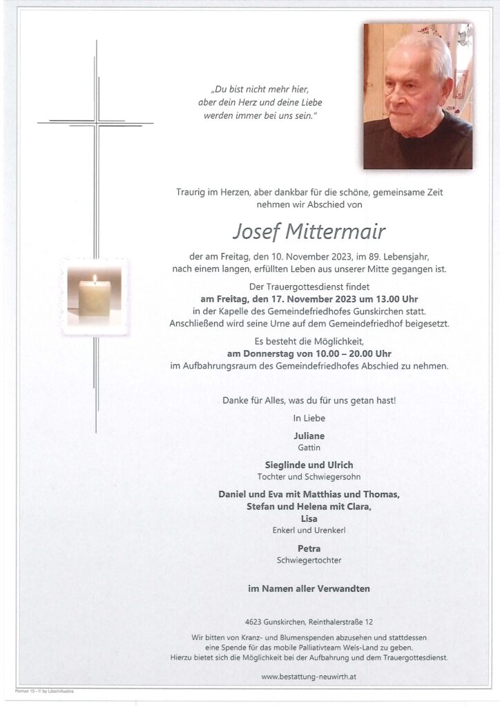 Josef Mittermair