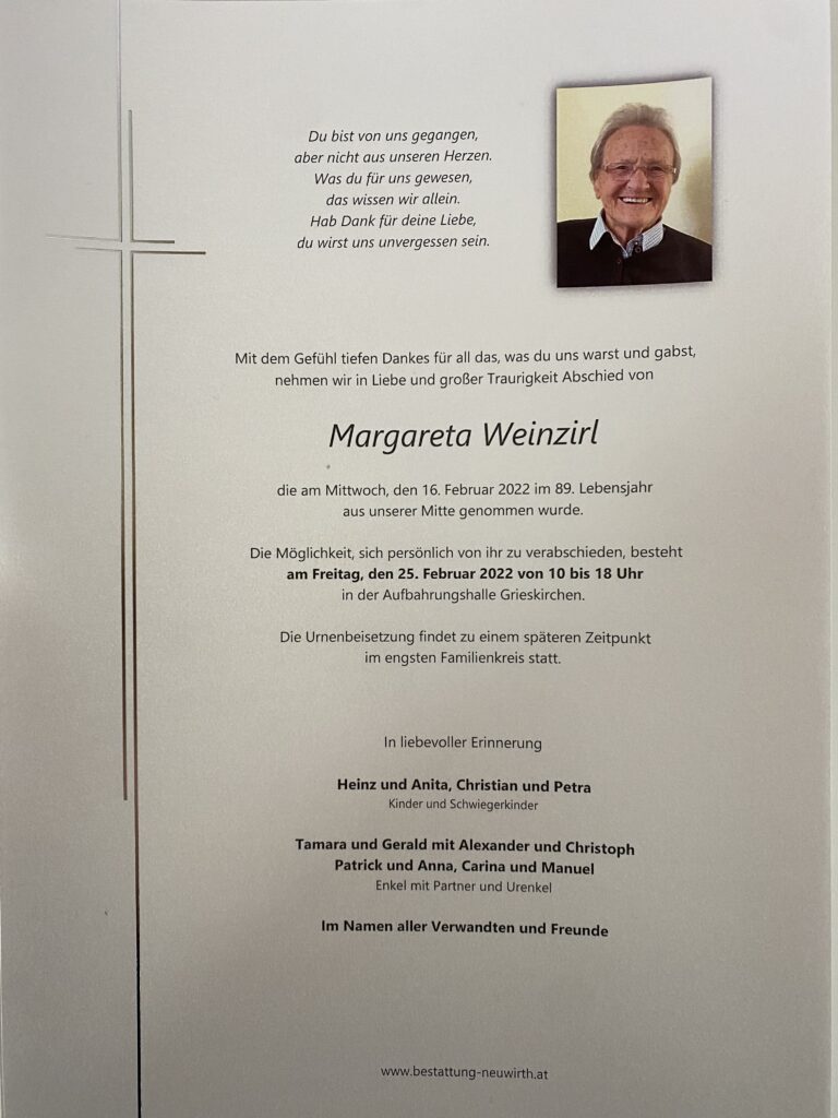 Margarete Weinzirl