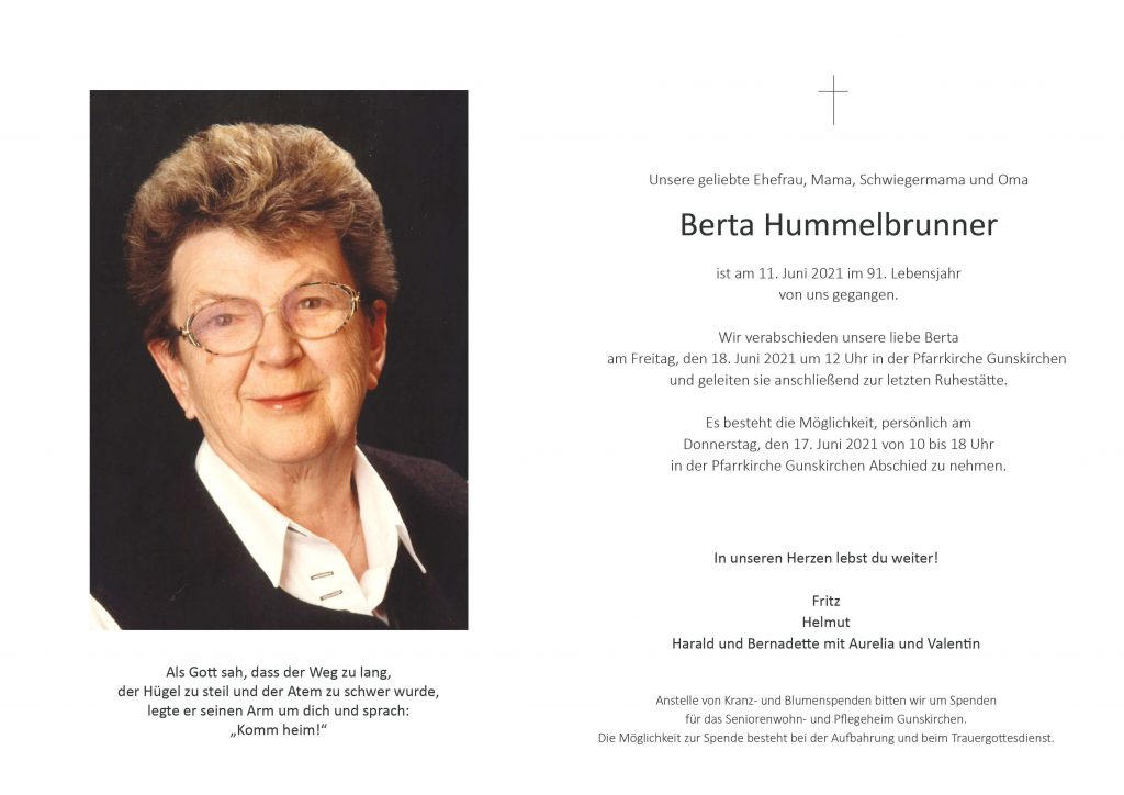 Berta Hummelbrunner