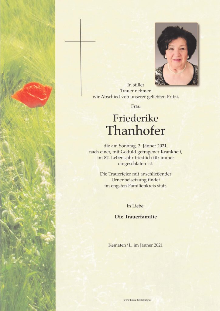 Friederike Thanhofer