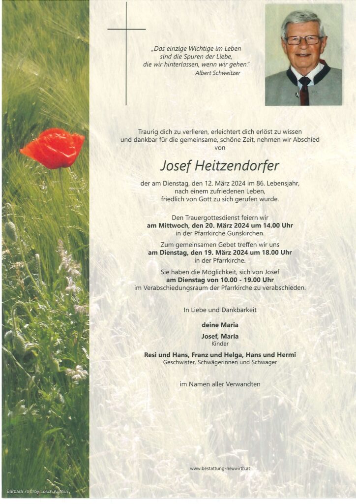 Josef Heitzendorfer