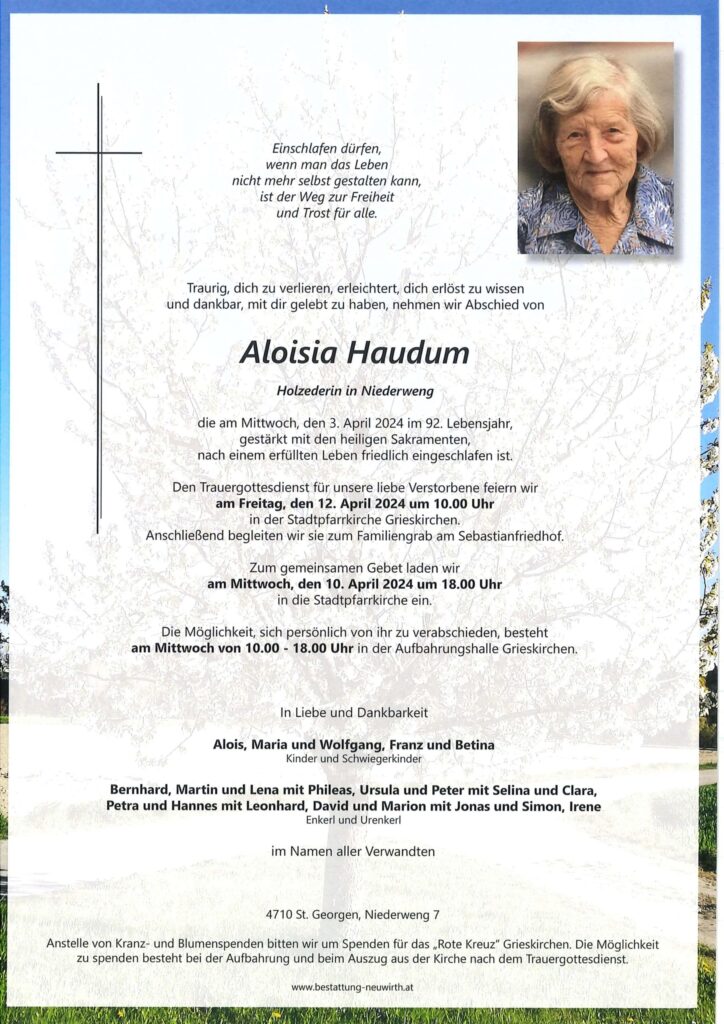 Aloisia Haudum
