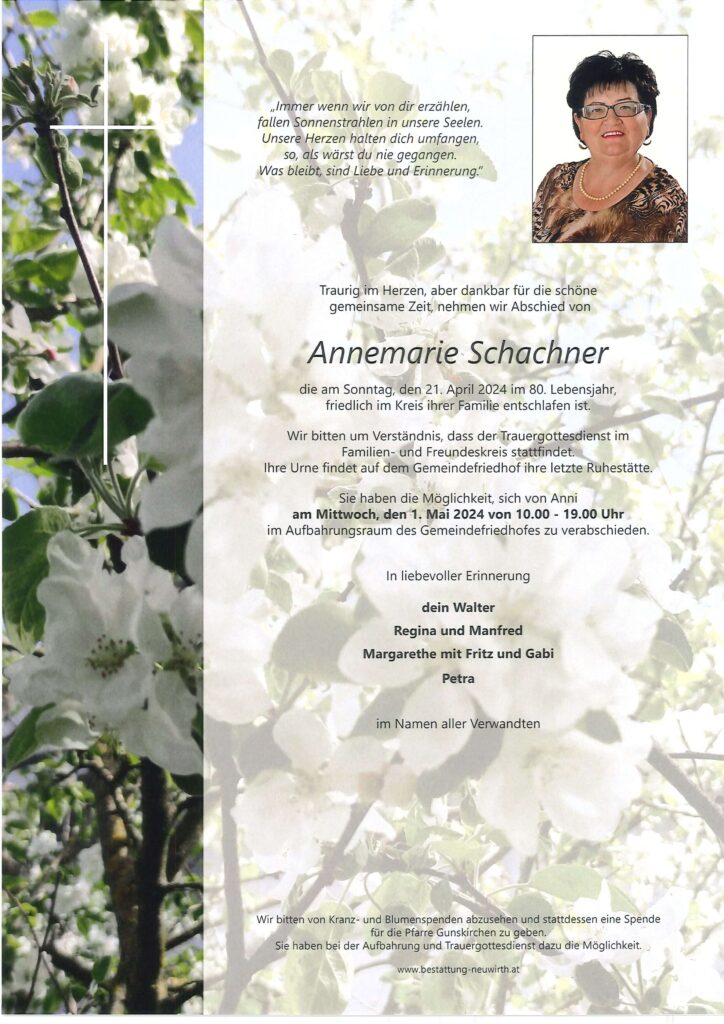 Annemarie Schachner