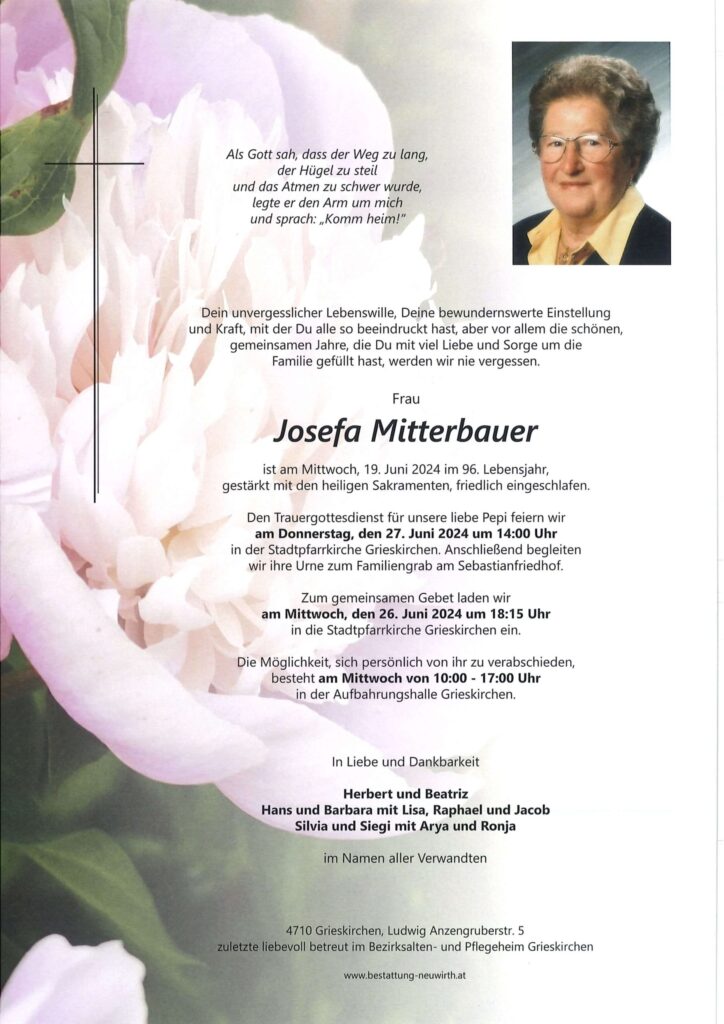 Josefa Mitterbauer