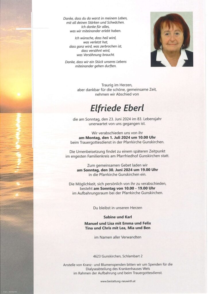 Elfriede Eberl