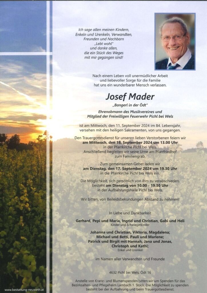 Josef Mader
